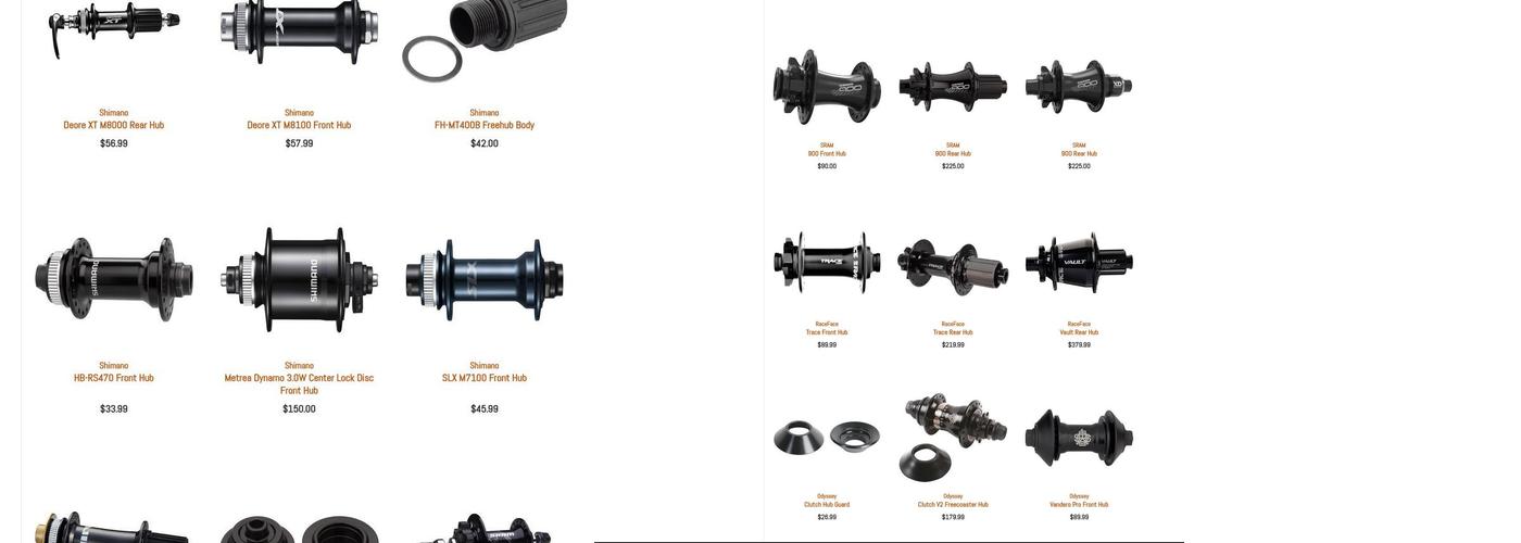 Longmont Bicycle Company & Front Range eBikes Menu