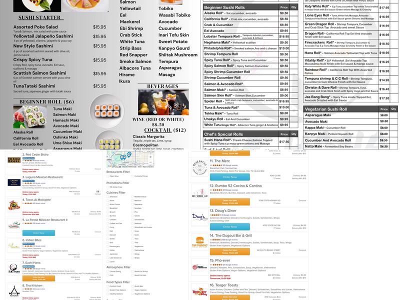 Sushi Hana Longmont Menu