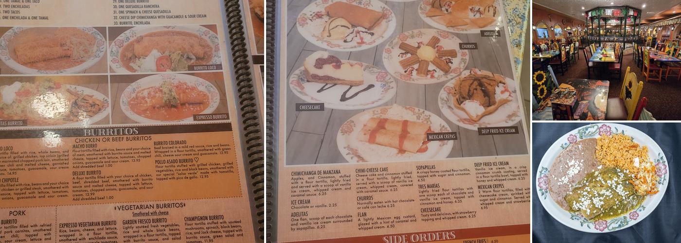 3 Margaritas Longmont Menu