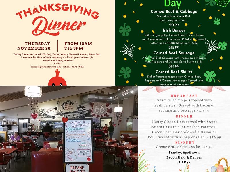 Great Scotts Eatery Broomfield Menu