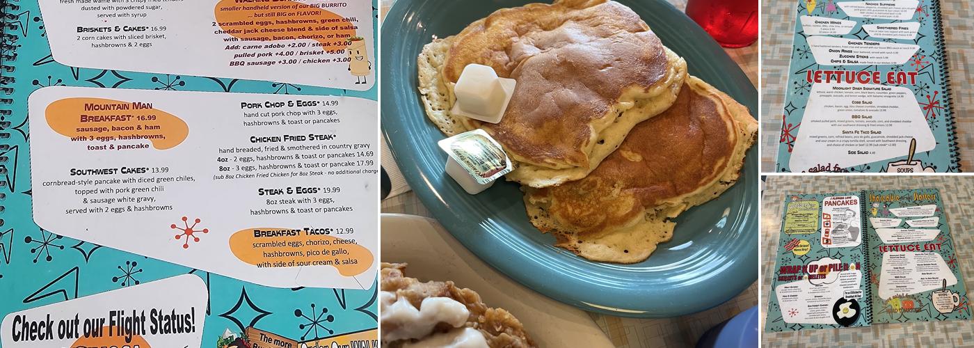 Moonlight Diner Menu