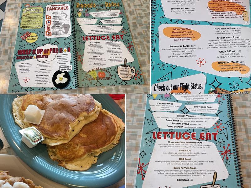 Moonlight Diner Menu