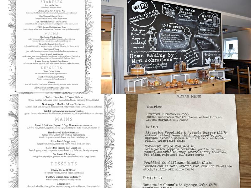 The Riverside - Pub, Kitchen & Coffee House Menu