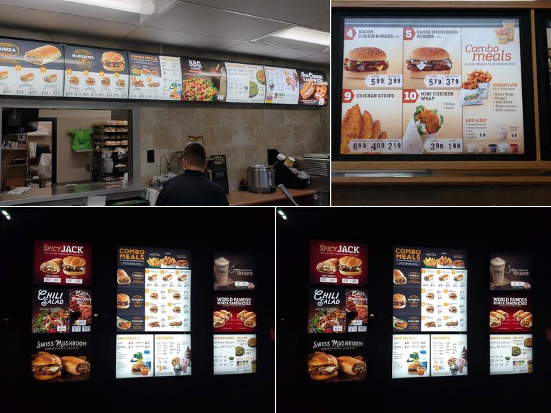 Runza Restaurant Menu