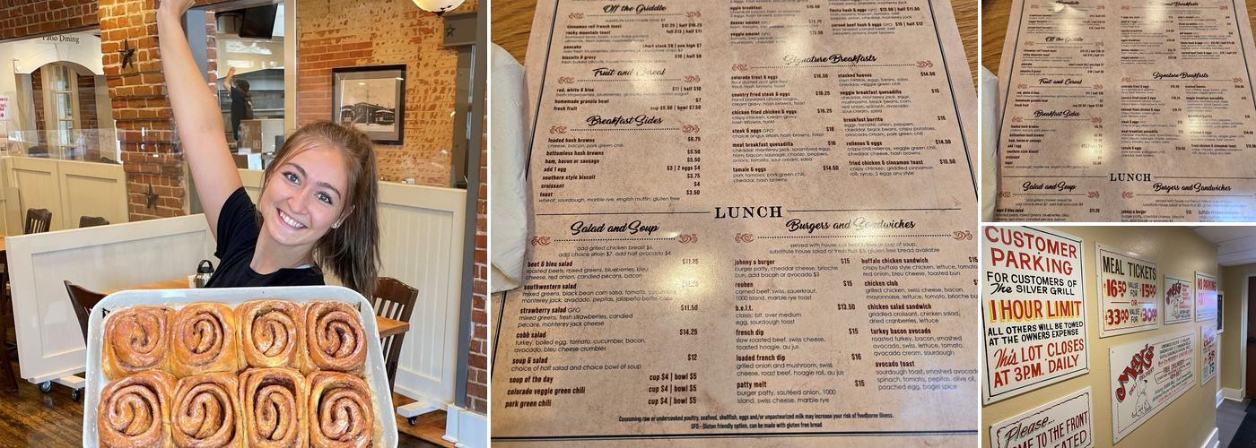 Silver Grill Cafe Menu