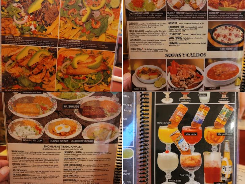 3 Margaritas Fort Collins Menu