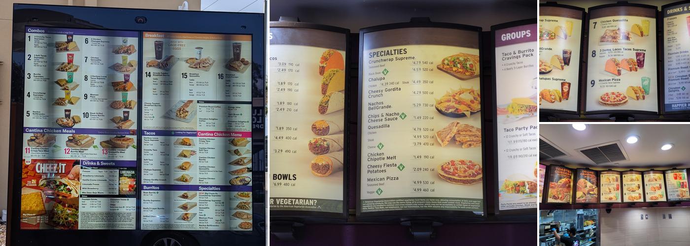 Taco Bell Menu
