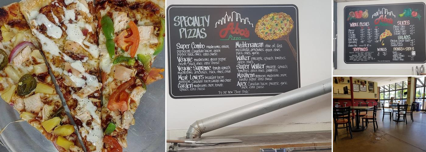 Abo's Pizza-Boulder Menu
