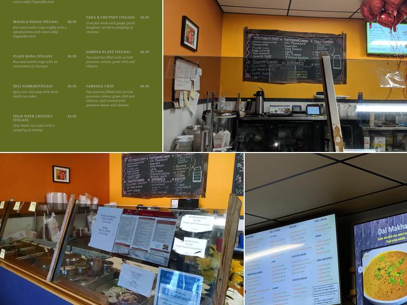 Tiffins India Café Boulder Menu