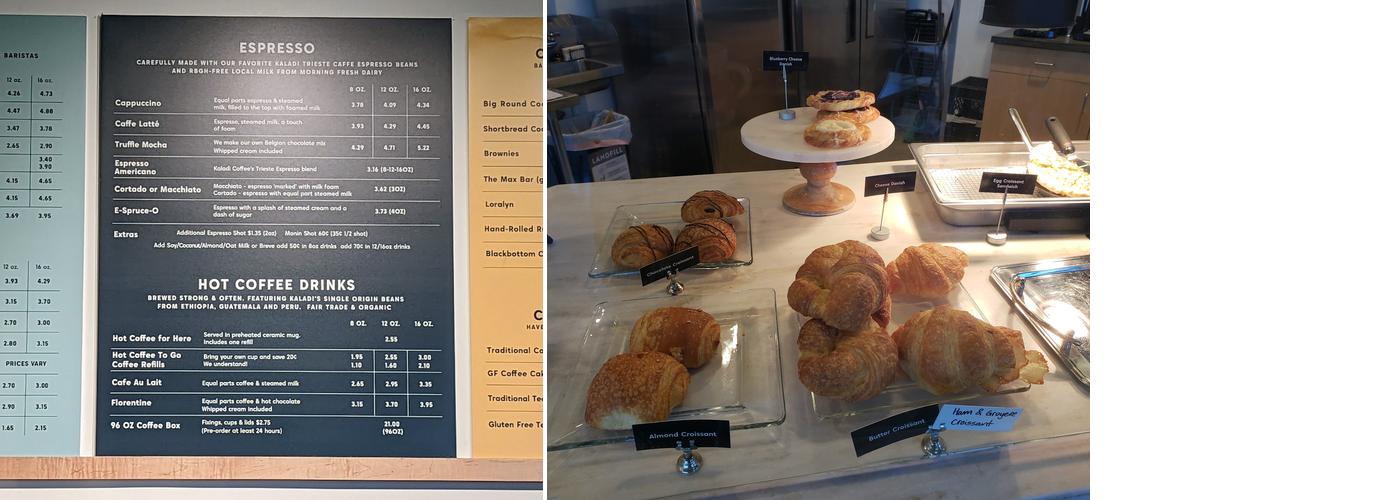 Spruce Cafe Menu