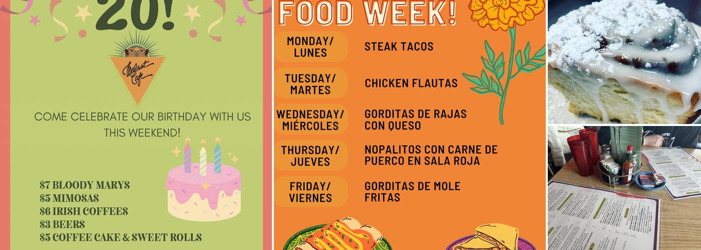 South Side Walnut Cafe Menu