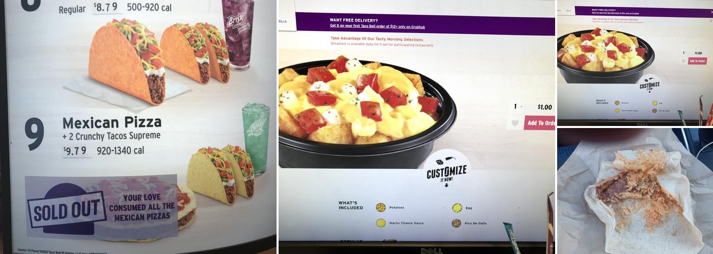 Taco Bell Menu