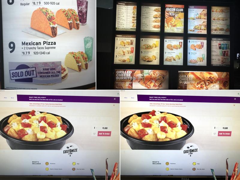 Taco Bell Menu