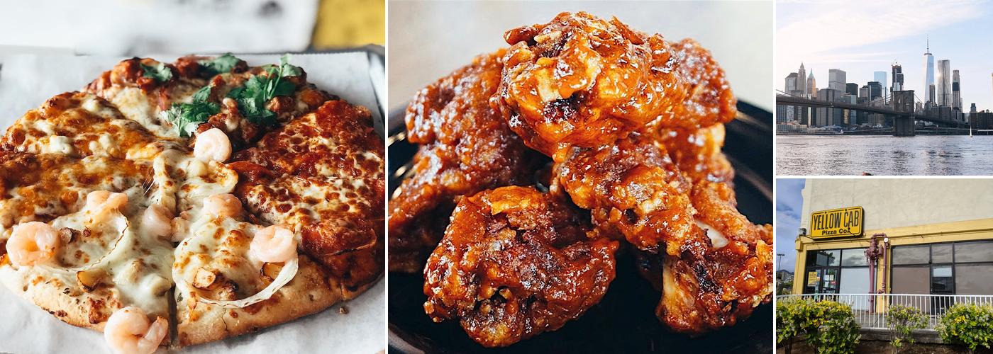 Yellow Cab Pizza Hawaii