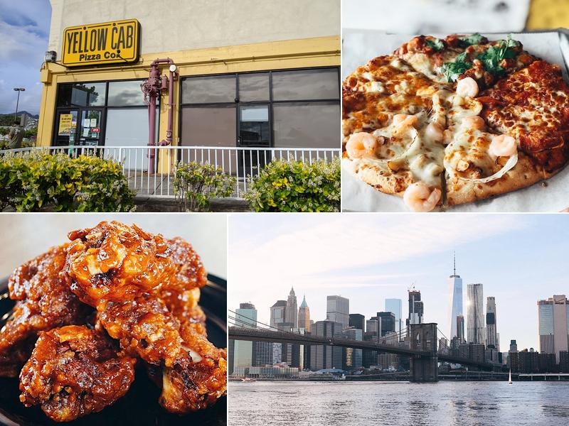 Yellow Cab Pizza Hawaii