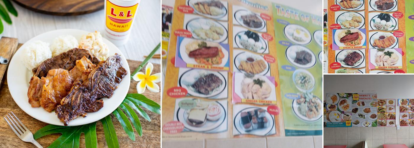 L&L Hawaiian Barbecue Menu