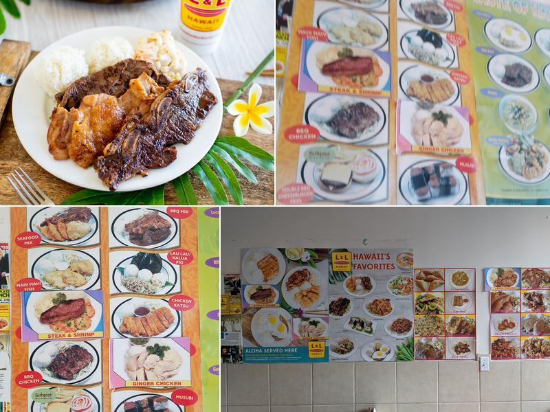 L&L Hawaiian Barbecue Menu