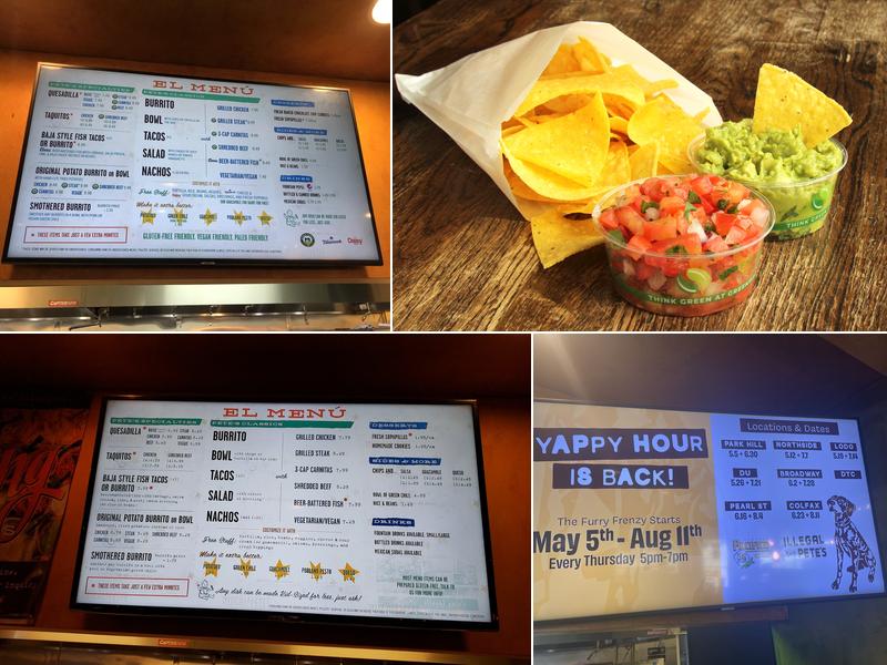 Illegal Pete's on The Hill Menu