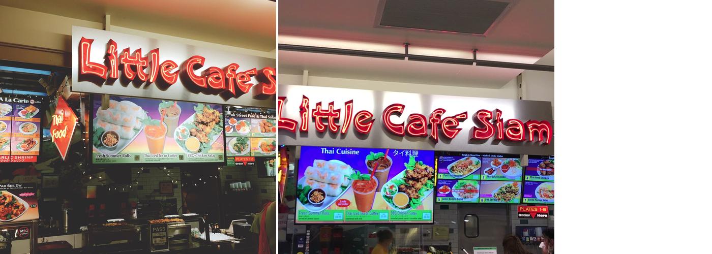 Little Cafe Siam Menu