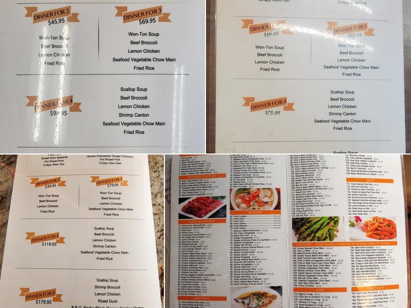 New Mui Kwai Chop Suey Menu