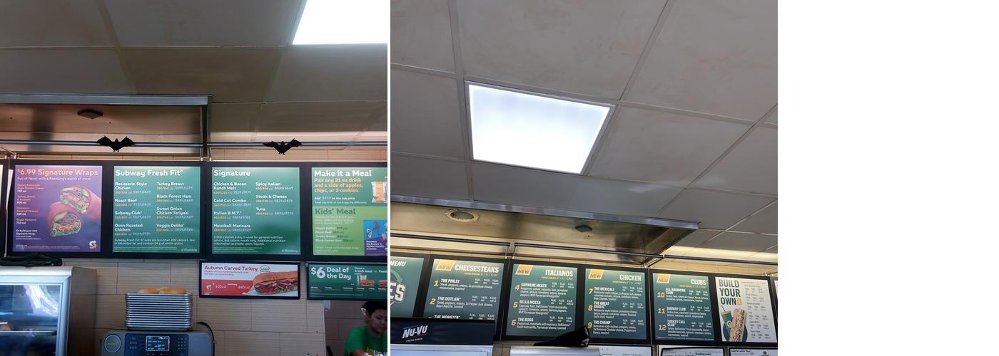 Subway Menu