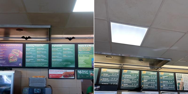 Subway Menu