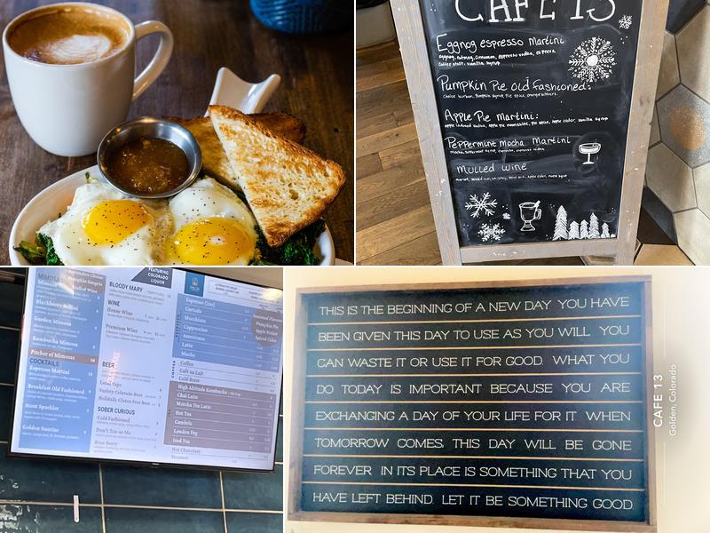 Cafe 13 Menu