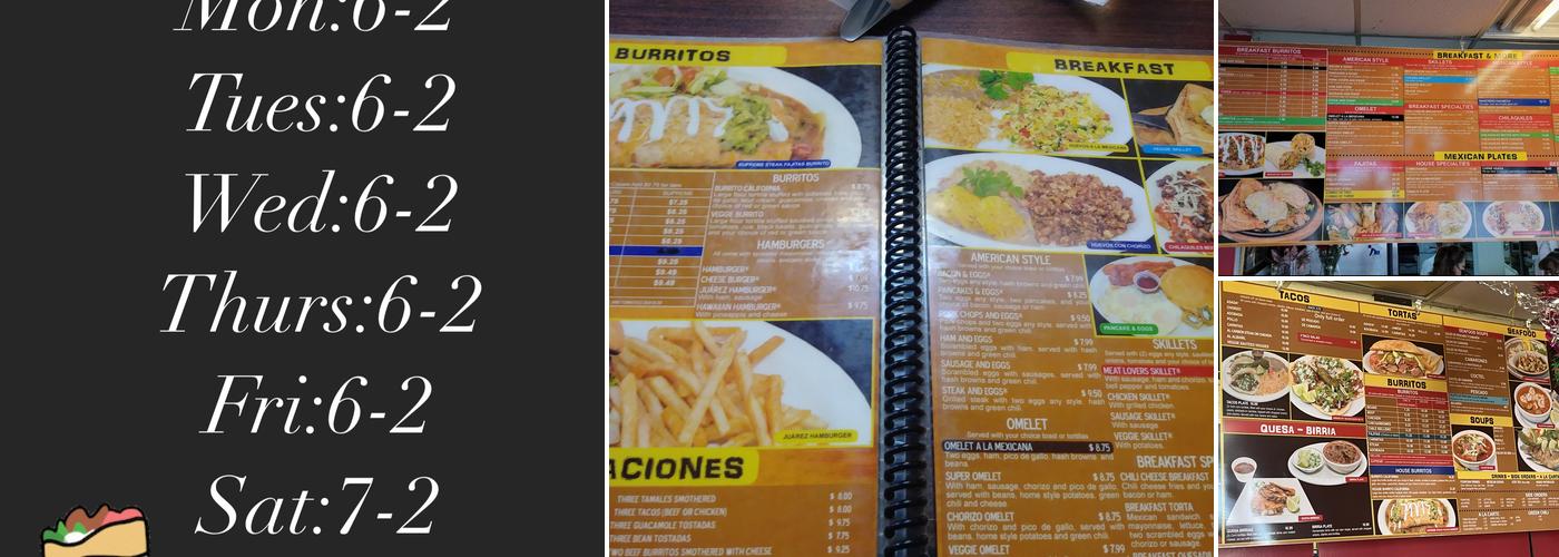 La Casa Del Burrito Menu