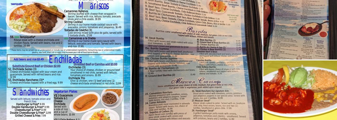 Las Palmas Menu