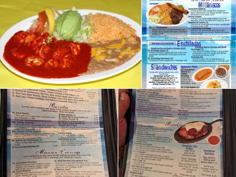 Las Palmas Menu