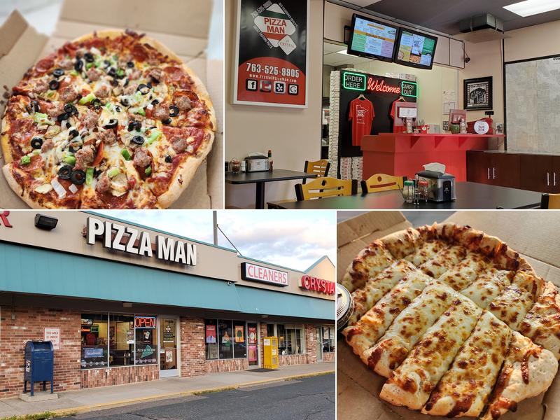 Pizza Man 2744 Douglas Dr N, Crystal