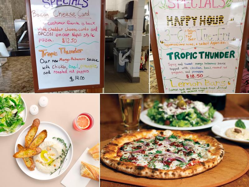 Element Wood Fire Pizza Menu