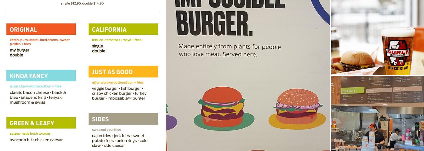 My Burger Menu