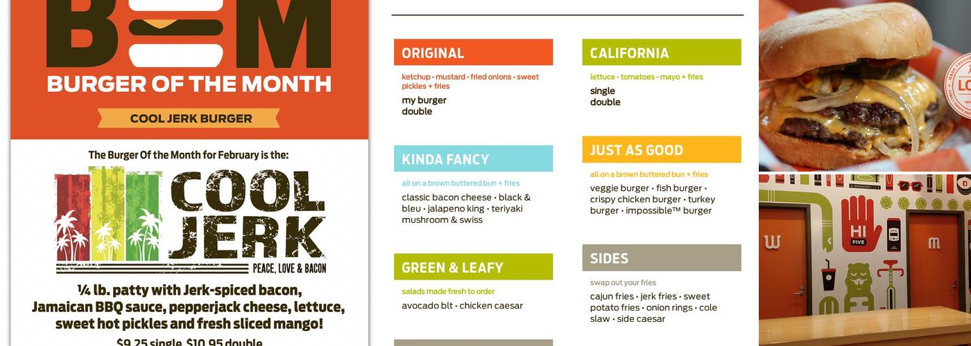 My Burger Menu