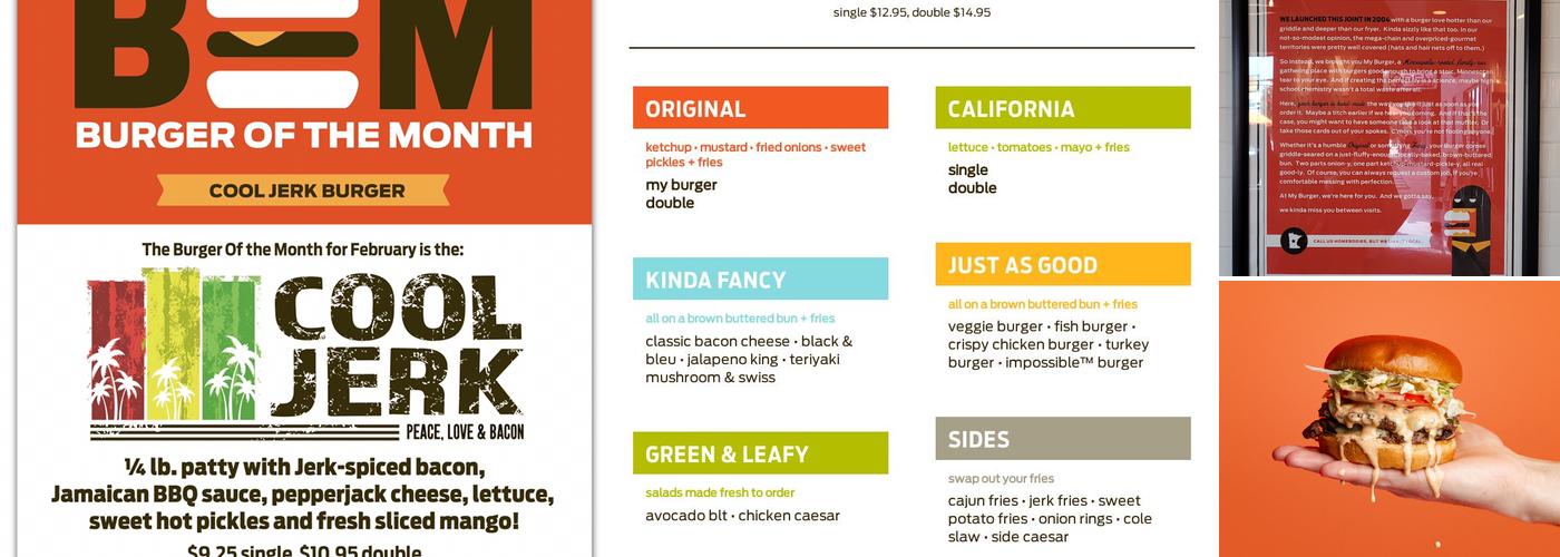My Burger Menu