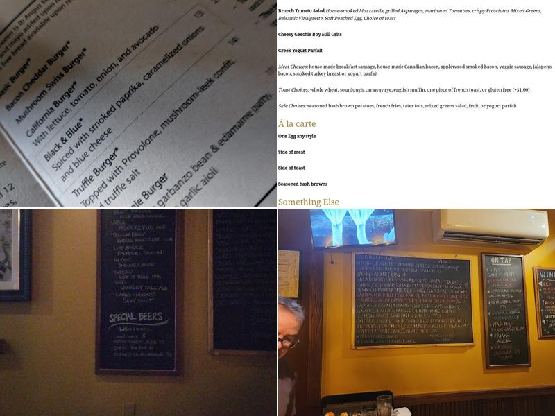 Eli's Food & Cocktails Menu