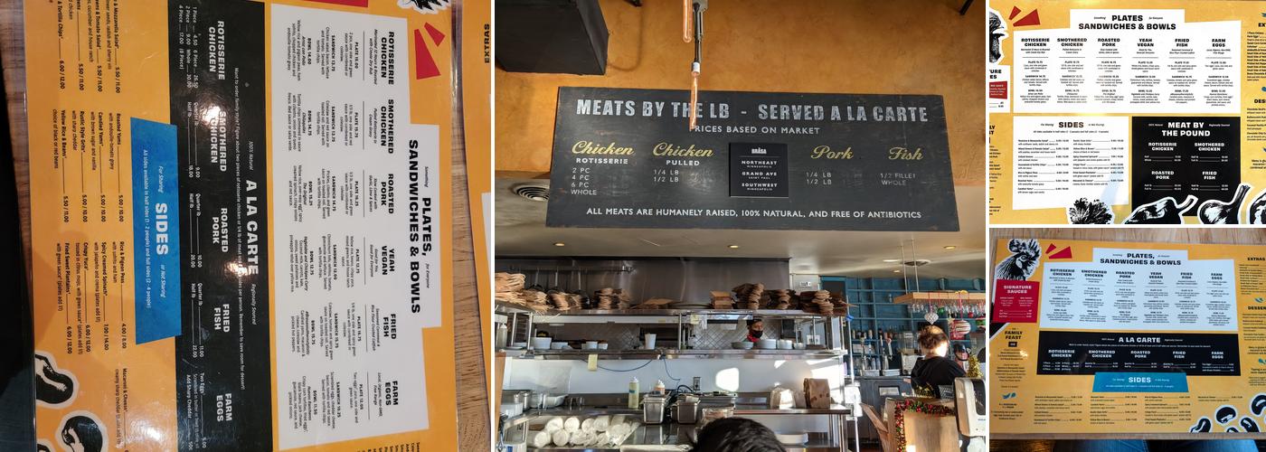 Brasa Premium Rotisserie- St. Paul Menu