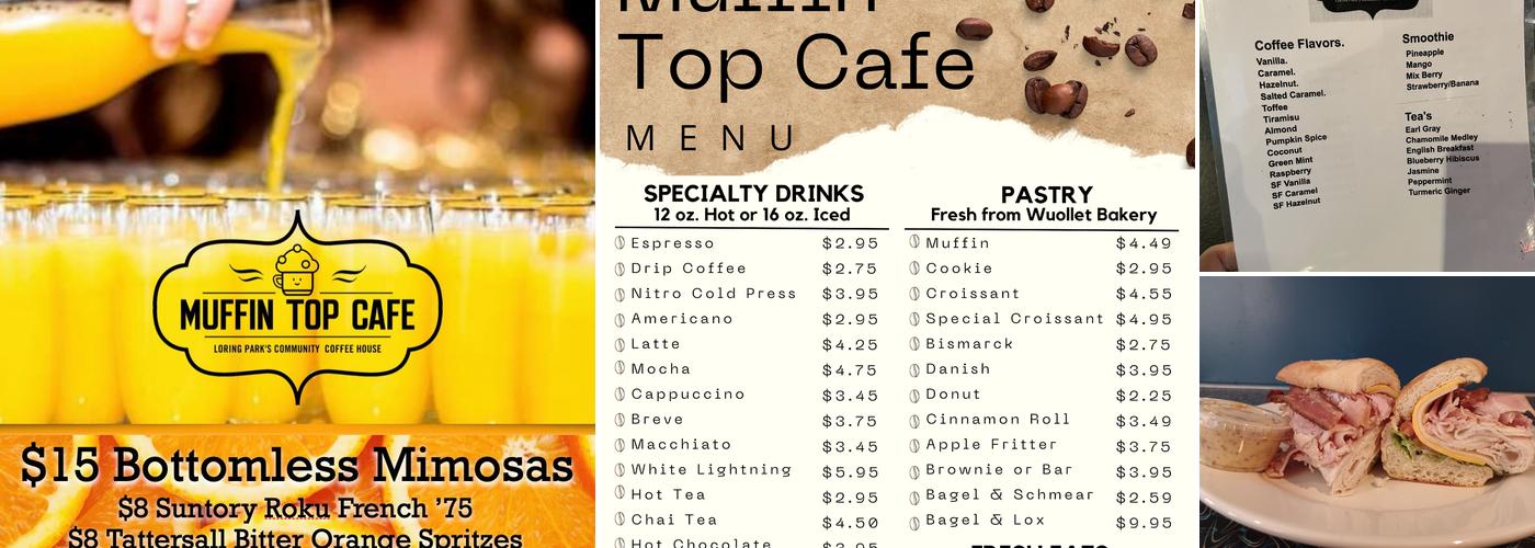 Muffin Top Cafè Menu