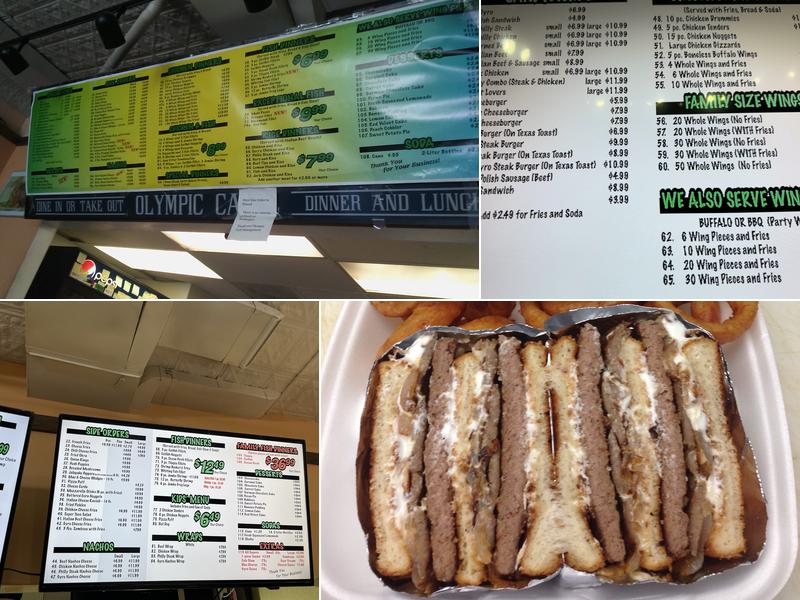 Olympic Cafe Plus Menu