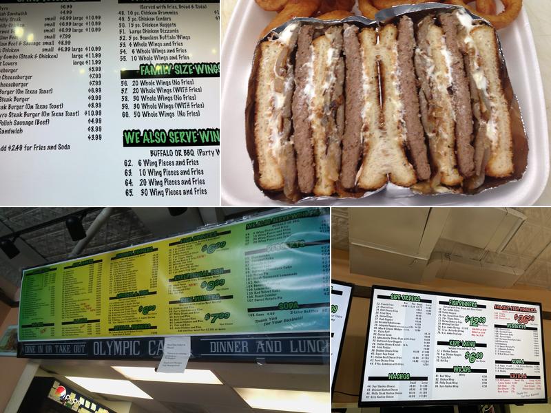 Olympic Cafe Plus Menu