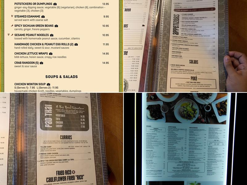 Big Bowl Ridgedale Menu