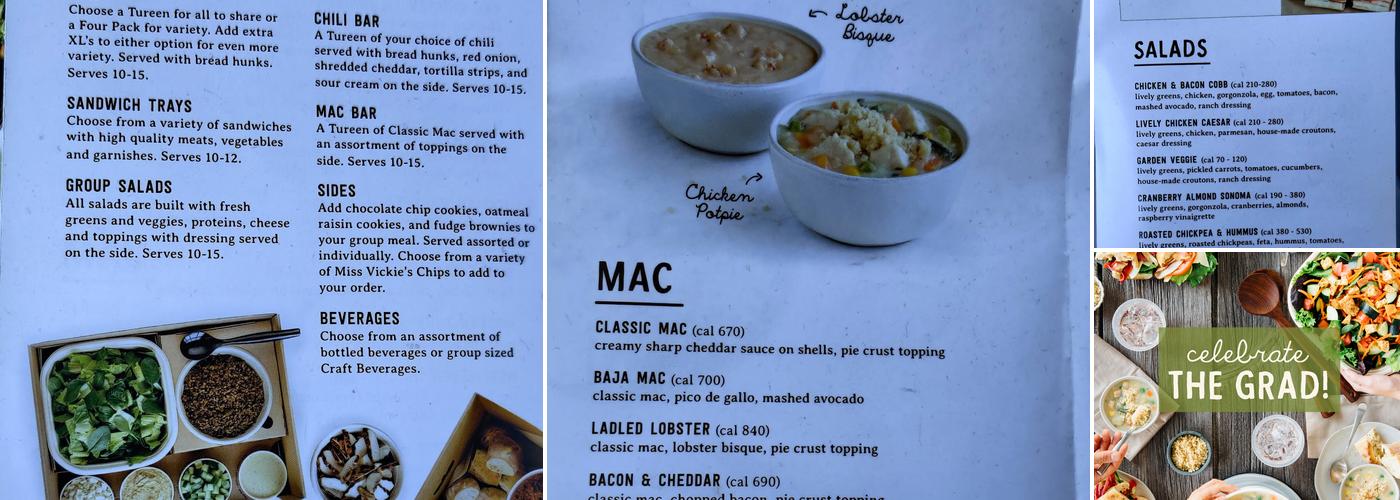 Z!Eats (Formerly Zoup!) Menu