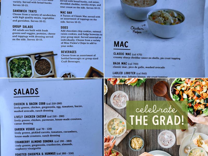 Z!Eats (Formerly Zoup!) Menu