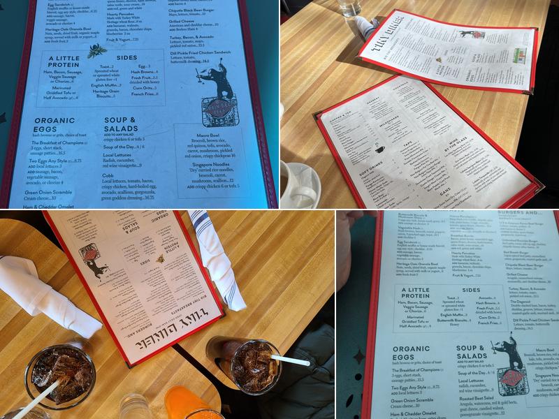 The Tiny Diner Menu