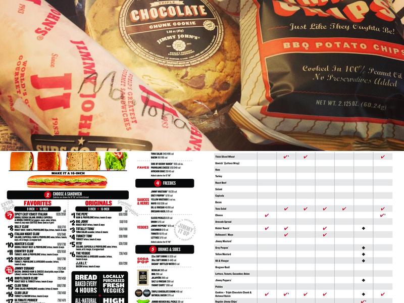 Jimmy John's Menu