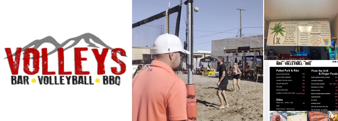Volleys Menu