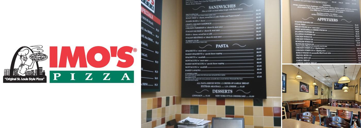 Imo's Pizza Menu