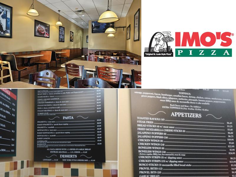 Imo's Pizza Menu