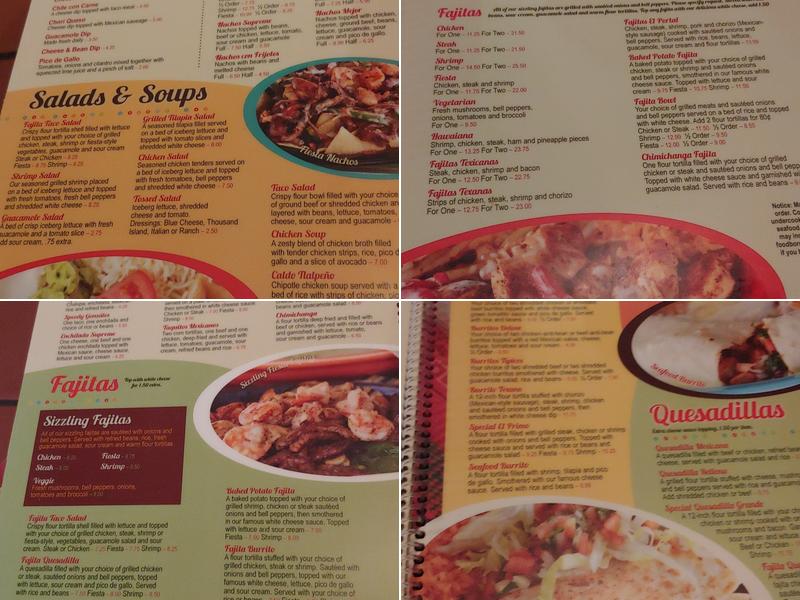 Los Portales Menu