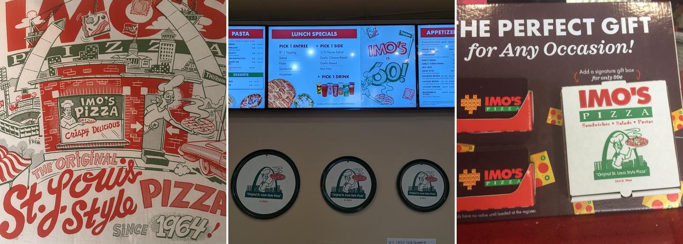 Imo's Pizza Menu